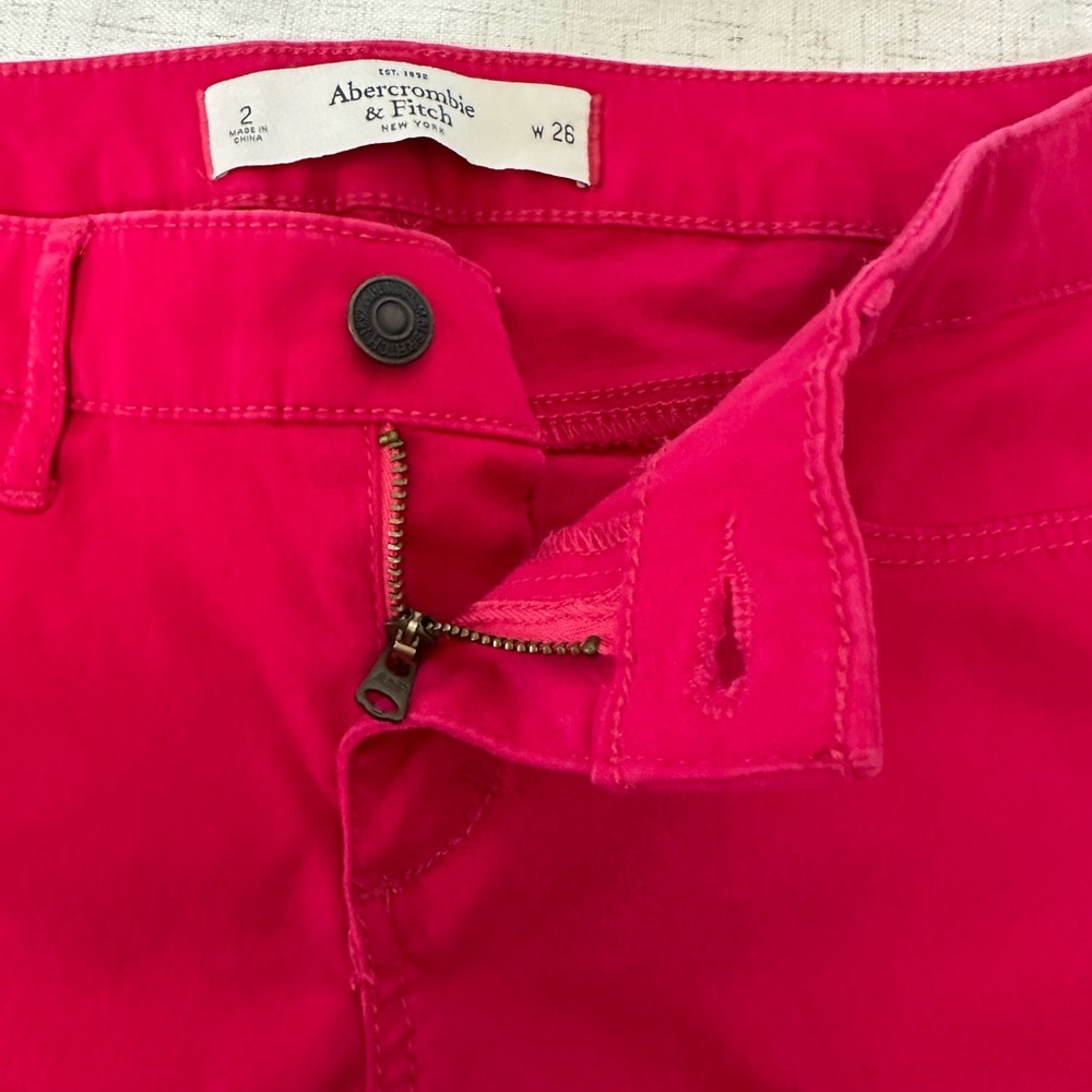 Abercrombie & Fitch Skinny Pink Pants 🌷 - Picture 4 of 11
